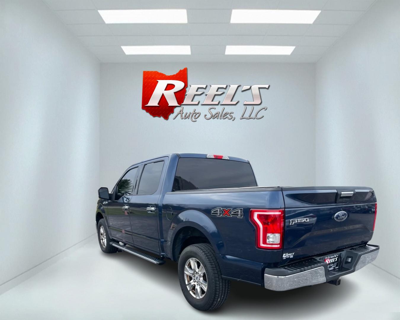 2016 Blue /Gray Ford F-150 XLT SuperCrew 5.5-ft. Bed 4WD (1FTEW1EG9GF) with an 3.5L V6 DOHC 24V TWIN TURBO engine, Automatic transmission, located at 547 E. Main St., Orwell, OH, 44076, (440) 437-5893, 41.535435, -80.847855 - Photo#8